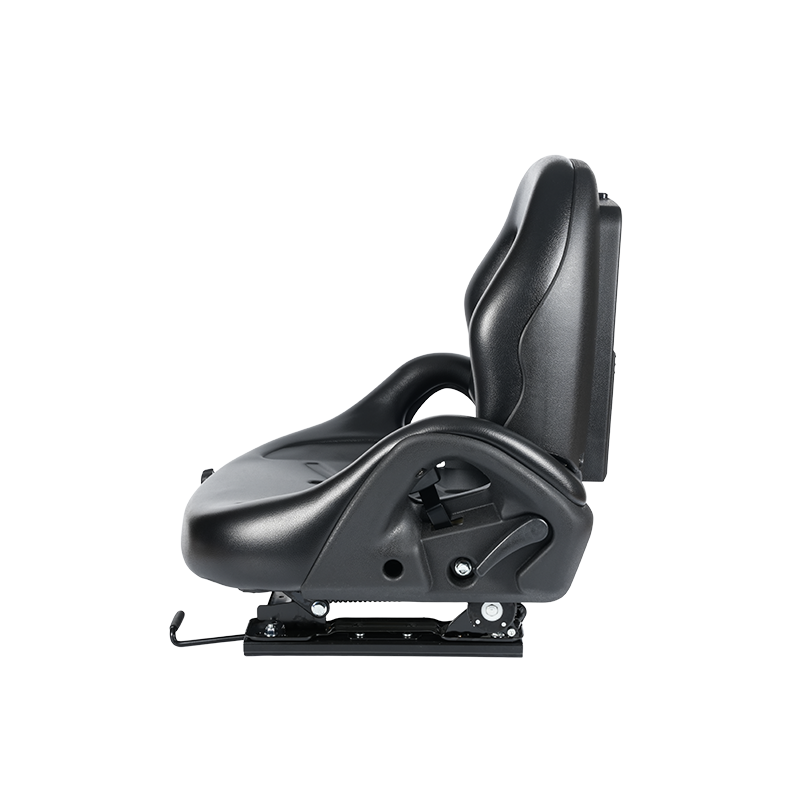 BF5-3 EN13490 IT1+IT2 zertifizierter gefederter Sitz mit Sicherheitsgurt und OPS-Schalter | Wide-Operator-Design, kompatibel mit Hangcha-, Nissan-, TCM- und Mitsubishi-Gabelstaplern