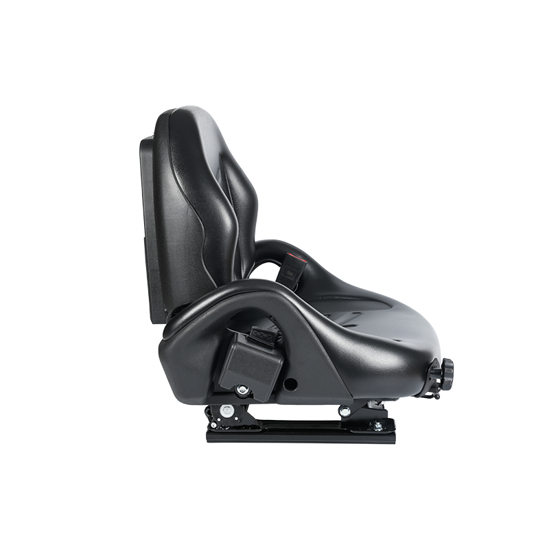 BF5-3 EN13490 IT1+IT2 zertifizierter gefederter Sitz mit Sicherheitsgurt und OPS-Schalter | Wide-Operator-Design, kompatibel mit Hangcha-, Nissan-, TCM- und Mitsubishi-Gabelstaplern