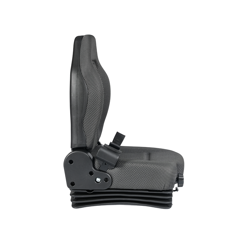 BF6-3 EN13490 IT1-zertifizierter Schubmaststapler-Sitz mit einziehbarem Sicherheitsgurt, Stoßdämpfung und OPS-Schalter für Lithium-Batterie-Gabelstapler. Kompatibel mit Hyster, Jungheinrich