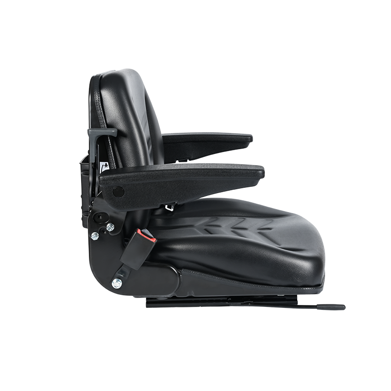 BF8-4ABCD CE&EN13490 IT1-zertifizierter, wirtschaftlicher Gabelstaplersitz mit Fahreranwesenheitssensor