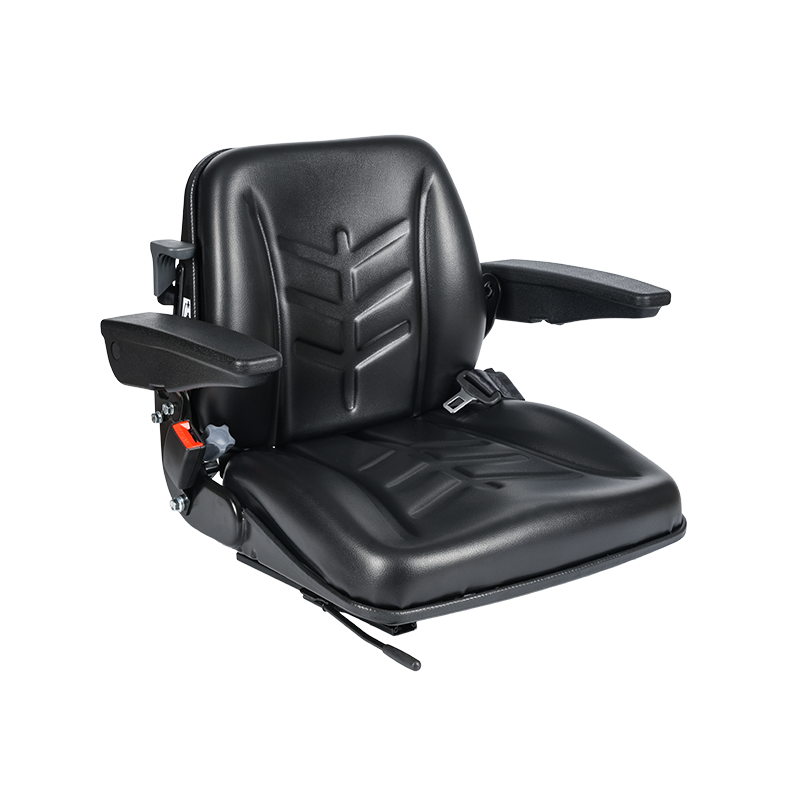 BF8-4ABCD CE&EN13490 IT1-zertifizierter, wirtschaftlicher Gabelstaplersitz mit Fahreranwesenheitssensor