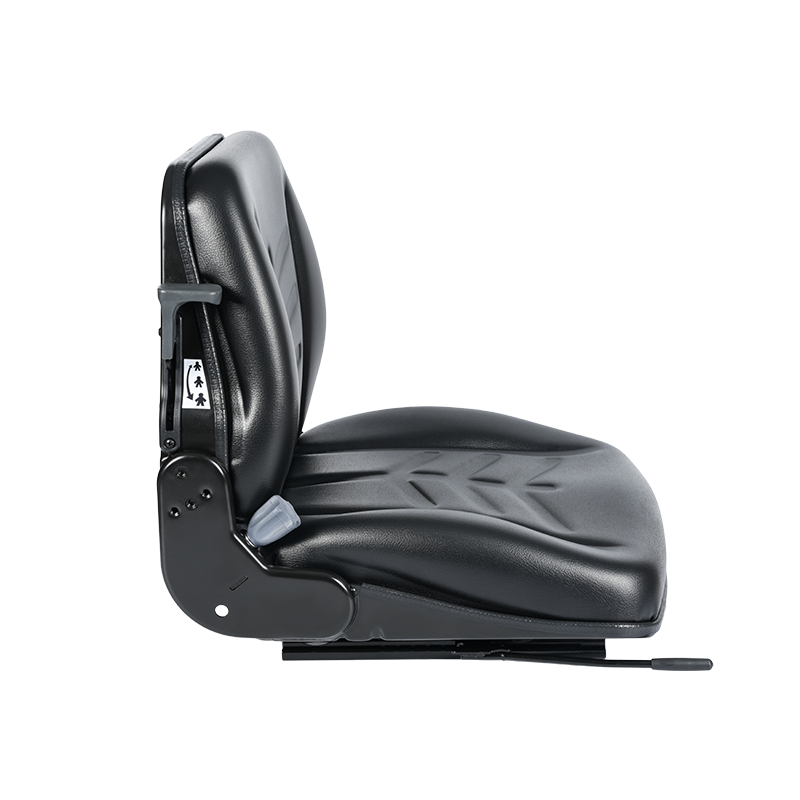 BF8-4 Zuverlässiger halbgefederter Sitz für Flughafenschlepper mit mechanischer Federung und 15°-Rückenlehne