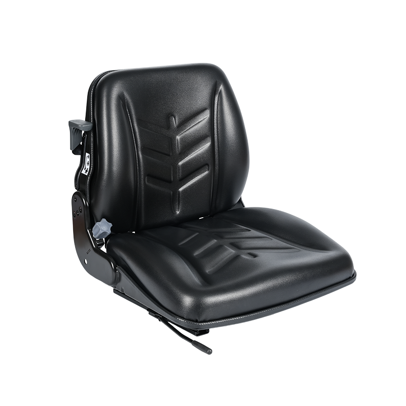 BF8-4 Zuverlässiger halbgefederter Sitz für Flughafenschlepper mit mechanischer Federung und 15°-Rückenlehne
